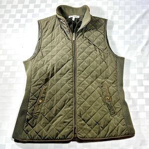 Telluride Clothing | Forest/Army Green Lightly Puffed Vest // M